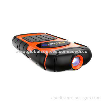Car jump start power bank, 2.5V DC, 12/24V, 1A input power, 4 blue LED indicators, AD-296